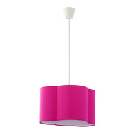 CLOUD Dětské bílorůžové moderní závěsné stropní svítidlo E27 3361 TK Lighting