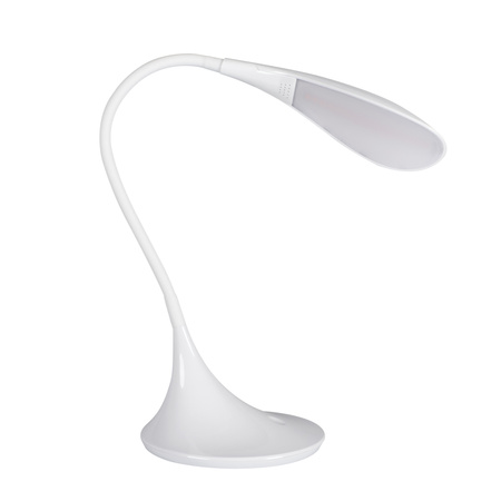 Stolní lampa na stůl Školní kancelářská noční lampa Nastavitelná LED 6,8 W 590 lm 3000K Teplá 100° bílá Franco Kanlux