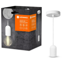 E27 závěsné stropní svítidlo bílé Vintage 1906 kyvadlo Ledvance
