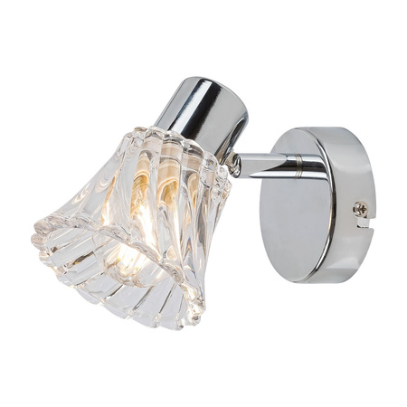 Nástěnné bodové svítidlo E14 Chrome Classic Hestia 5299 Rabalux