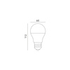 LED žárovka E27 Ball 12W 1050lm 6000K Cold 270° LED2B Kobi