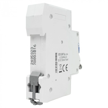 Nadproudový jistič Pojistkový odpojovač 6kA 1P B 16A .MORE