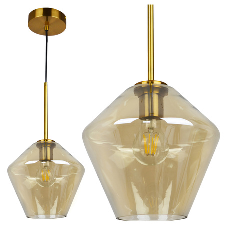 Sanico Goldlux E27 Gold Grea-s Dekorativní závěsné stropní svítidlo