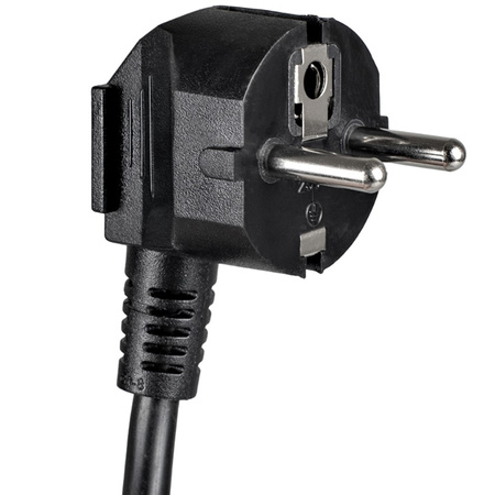 Prodlužovací kabel s přepěťovou ochranou 1,5 m 5GN černý Napájecí lišta + vypínač