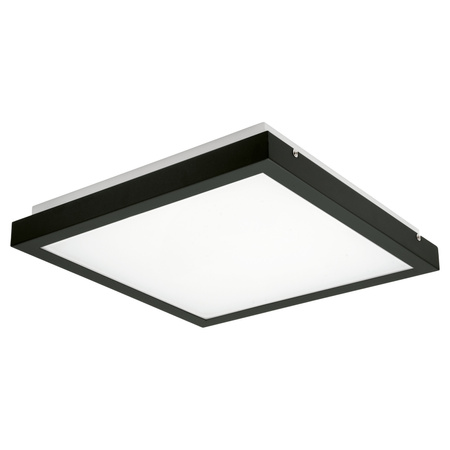 Plafond LED stropní světlo 38W 3800lm 4000lm neutrální IP20 povrchová montáž černá TYBIA KANLUX