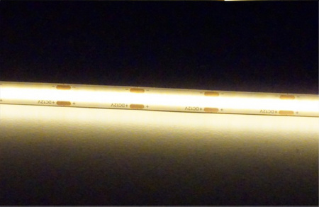 LED pásek 12V COB 35W 300LED 2835 Teplý 8mm 5m ECOLIGHT