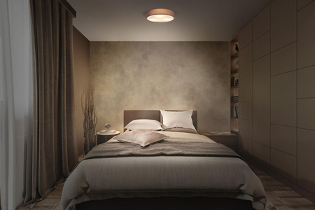 Stropní svítidlo Plafond E27 hnědé 48cm Orbis Ledvance