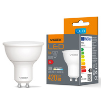 LED žárovka GU10 5W 420lm 3000K Warm VIDEX