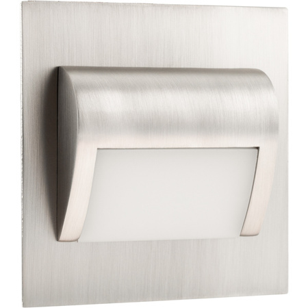 Schodišťové svítidlo DECORUS 9 LED 1.2W Satin ProVero Studená bílá