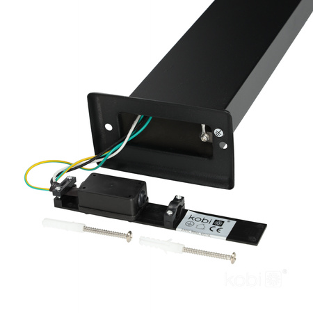 Zahradní lampa LED QUAZAR 15S GU10 IP44 KOBI černá