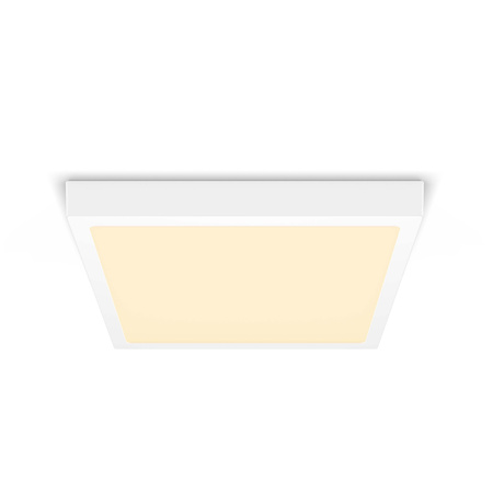 Plafond Panel LED Povrchová stropní lampa MAGNEOS 20W 2700K 28cm White Downlight Square PHILIPS