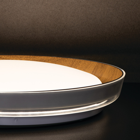 Plafond LED stropní panel Svítidlo pro povrchovou montáž 17,8W 1320lm 4000K Neutral 120° Round White Anthracite Nifu Kanlux