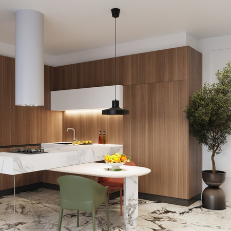 Stropní závěsné svítidlo E27 černé BILO Crimson SL.1703 Sollux