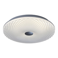 Plafond LED stropní svítidlo Povrchová montáž 24W 4000K Silver Modern Galeti2 Rabalux