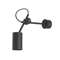EYE 6842 Nowodvorski nástěnná lampa černá GU10 trubice nástěnné lampy s pohyblivým ramenem ocelová minimalistická
