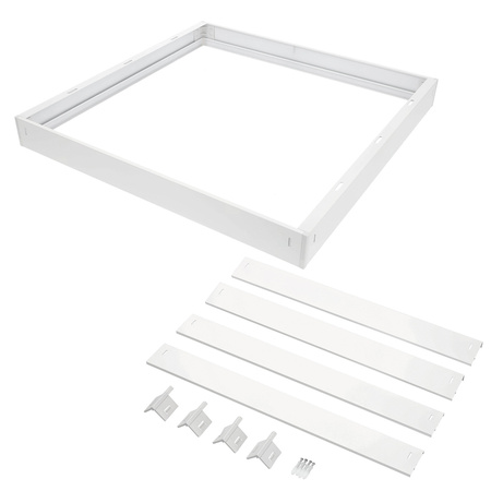 Rámeček pro povrchovou montáž 63 mm pro LED panel 60x60 cm Klik White Kobi