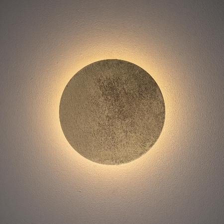 Nástěnné svítidlo LED 7W 60lm 3000K Warm Gold Modern RING WOOD LED S 10280 Nowodvorski