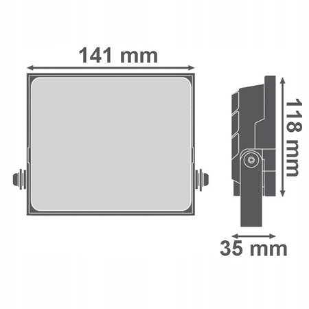 Reflektor LED Halogenový 30W 4000K 2700lm IP65 Ecolight