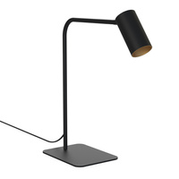 Stolní lampa MONO 7716 Nowodvorski Black-Gold GU10 Desk Minimalist