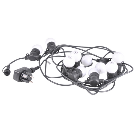 Zahradní světelný řetěz PARTY 6,2 m 10xE27 LED 6W 3000K GOLDLUX (Polux)