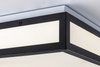 Plafond LED stropní světlo 18W 1350lm 4000K černá IP44 Vintage Zoya Rabalux