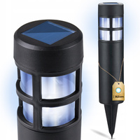 Venkovní lampa LED SOLAR s pohonem Studená bílá White IP44 39 cm