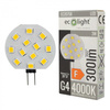 LED žárovka s kapslí G4 3W 280lm 4000K neutrální bílá 12V Ecolight