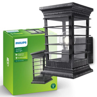 Zahradní lampa LED nástěnná lampa PATIO myGarden E27 IP44 šedá PHILIPS