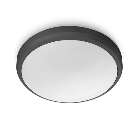 LED venkovní stropní zahradní svítidlo DORIS myGarden 6W 2700K IP54 nástěnné svítidlo černé PHILIPS