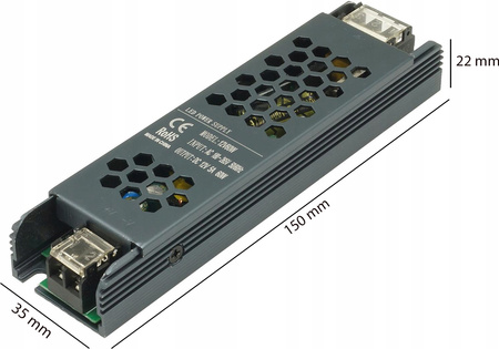 Modulární zdroj konstantního napětí 60W 12V 5A