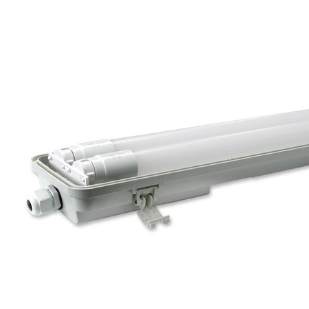 Ohnivzdorné svítidlo 120cm 2xT8 G13 IP65 + LED zářivky 18W 4000K Neutral Masterled