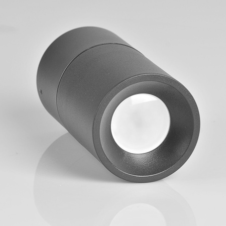 Svítidlo pro povrchovou montáž ASTRA GU10 Tuba kloubové 360° pohyblivé kulaté černé GOLDLUX