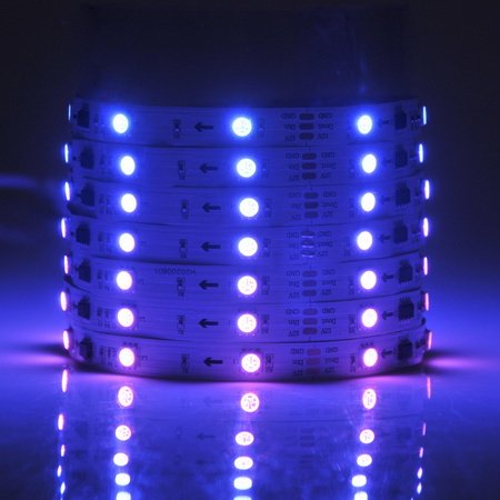 LED pásek RGB 12W 300lm 120° bílý stmívatelný Sanico Goldlux