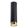 Stropní svítidlo Tuba Spot GU10 Black Gold Nero Bittersweet Shimmer SL pro povrchovou montáž.1411 Sollux