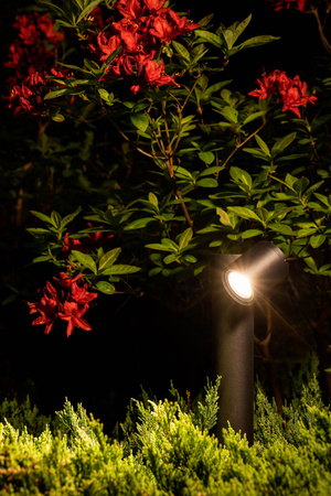 TUBINGS 8158 GU10 IP54 Venkovní zahradní lampa pohyblivá tyč Černá Nowodvorski