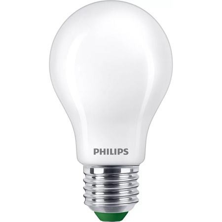 LED žárovka E27 A60 4W = 60W 840lm 4000K neutrální bílá Filament Milky PHILIPS Ultra Efficient