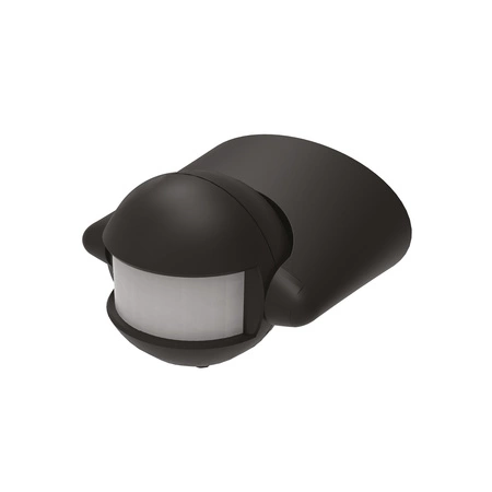 PIR detektor pohybu a soumraku LX39 180ST BLACK KOBI