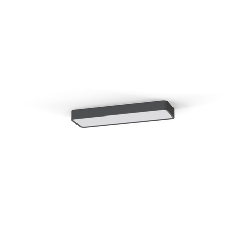 Stropní svítidlo SOFT 7526 Nowodvorski Graphite 2xLED Tube T8 60x20 Modern