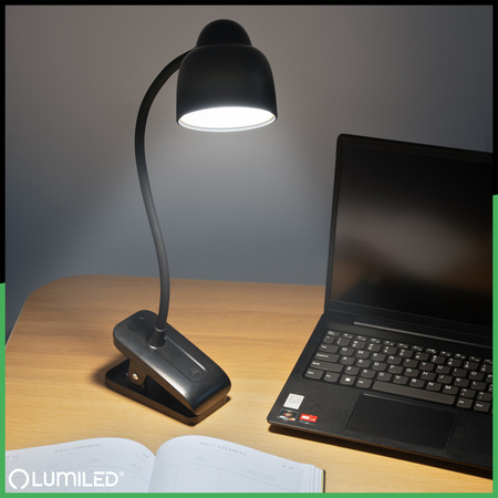 Školní stolní lampa LED 5W CCT TESA 2 Black LUMILED