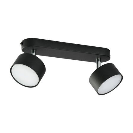 CLARK BLACK Pohyblivé stropní svítidlo pro povrchovou montáž Černý chrom Moderní 2xGX53 3403 TK Lighting