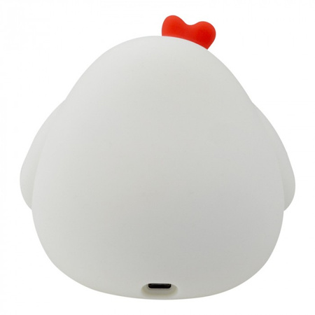 Dětské noční světlo LED 2,5W 3000K Warm USB dobíjecí 800mAh bílé MARY'S CURE