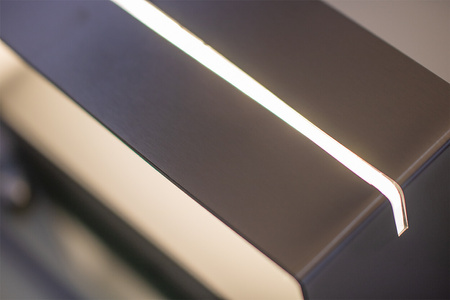 LED zahradní lampa Osvětlené domovní číslo DVEŘE Nástěnné svítidlo 6W IP54 Silver Volteno