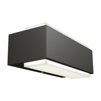 Zahradní nástěnná LED lampa STRATOSPHERE 3,8W 2700K Warm IP44 Up-Down Anthracite PHILIPS