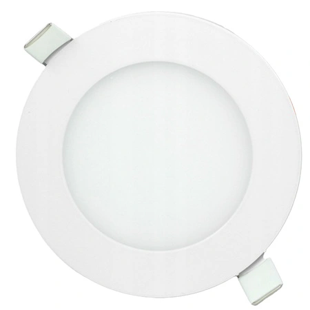 LED panelové stropní svítidlo 6W 480lm 4000K neutrální zapuštěné kulaté bílé Proma Masterled