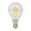 LED žárovka kapka P45 E14 6W 720lm 2700K teplá bílá FILAMENT Ecolight