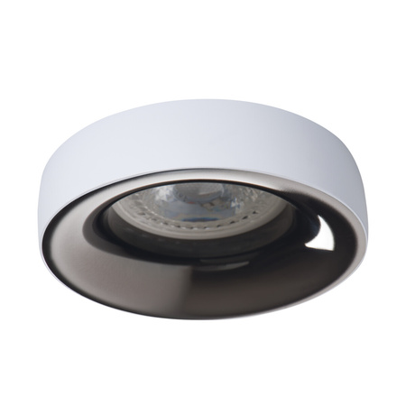 Vestavné stropní svítidlo ELNIS L GU10/GU5,3 Round White Anthracite KANLUX
