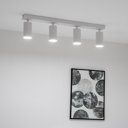 Stropní svítidlo SPOT TUBA Reflektor Halogenové svítidlo 4x GU10 TABULA LUMILED