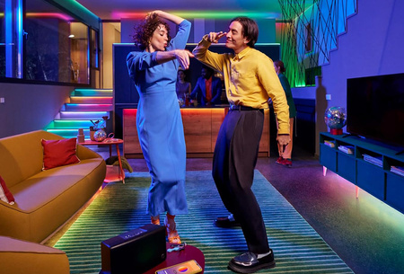 NEON LED pásek 45W RGBIC 10m Smart SMART WiFi Bluetooth Aplikace WiZ