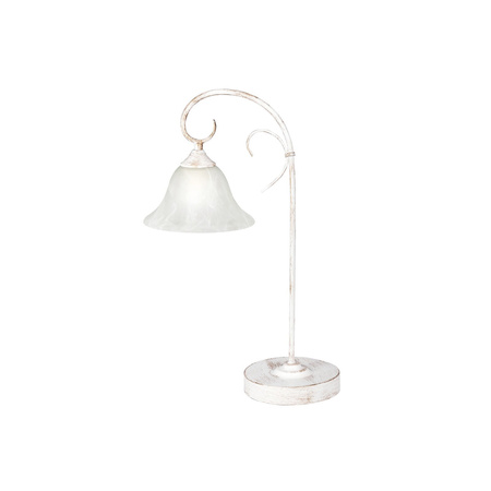 Stolní noční lampa E27 White Vintage Katherine 7187 Rabalux