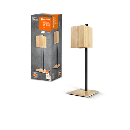 Inteligentní LED stolní lampa 8W SMART+ WiFi CCT stmívatelný dřevěný dřevěný stůl LEDVANCE